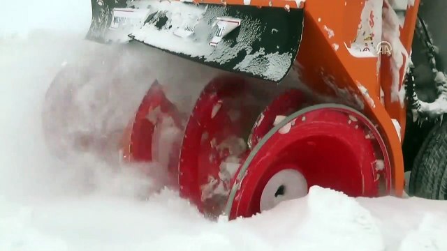 Doğu'da kış: Muş-Kulp karayolunu açma çalışmaları - MUŞ