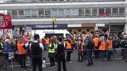 Dha Dış - Sarı Yelekliler Londra'da Gösteri Yaptı