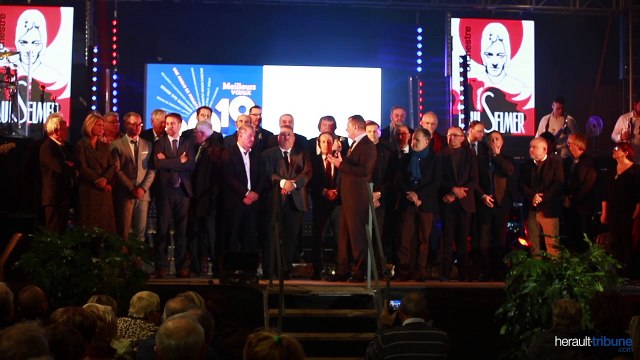 Cérémonie des voeux en images de la Communauté d'Agglomération Hérault Méditerranée du 11 janvier 2019