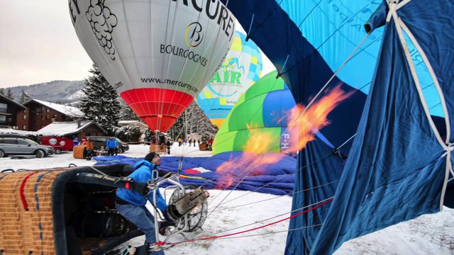 Montgolfiades 2019 de Praz sur Arly en Haute-Savoie