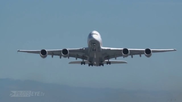 Pilotseyetv Lufthansa Airbus A380 Departure from San Francisco [English Subtitles]