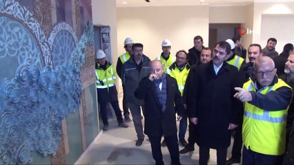 Bakan Kurum: 'Çamlıca-Libadiye Tüneli'nde sona gelindi'