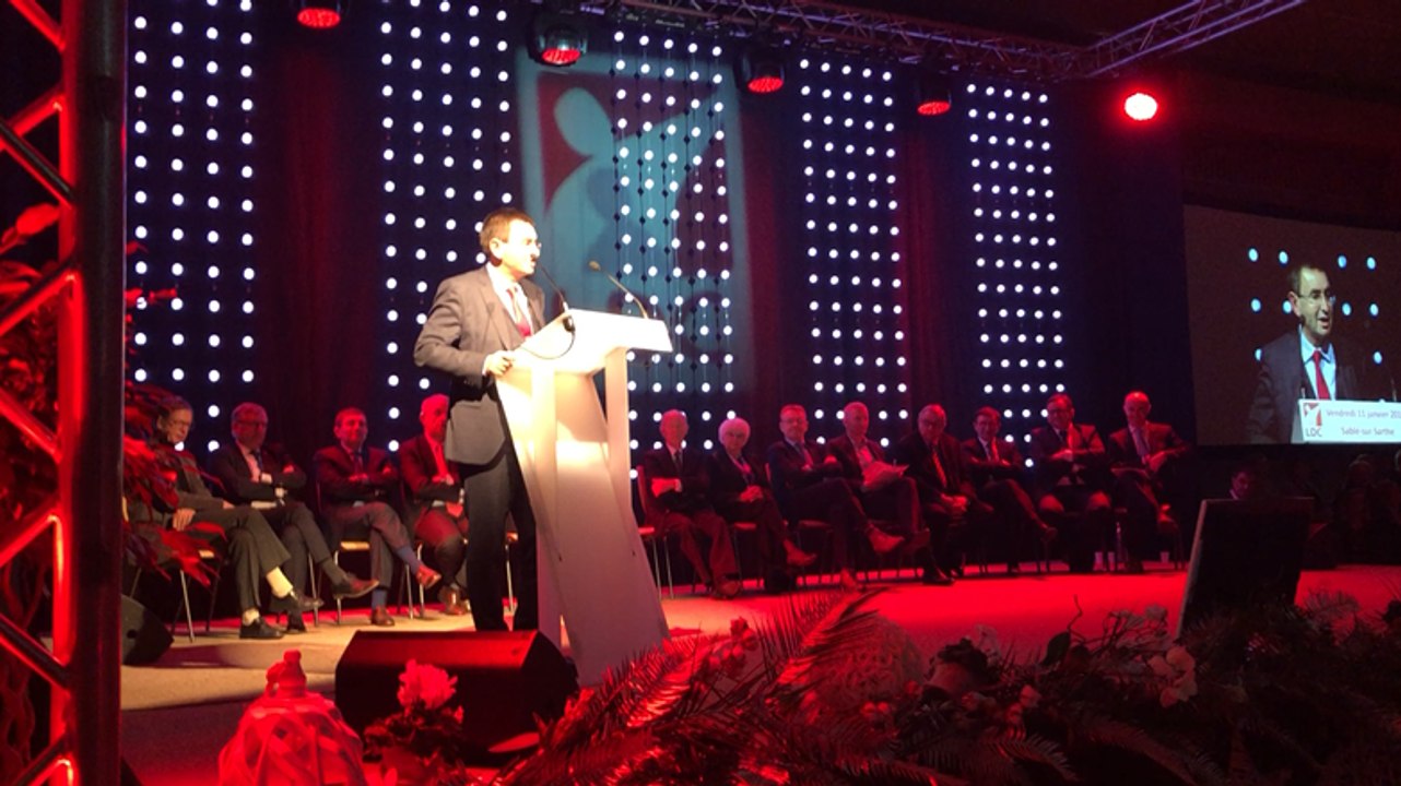 Discours de Denis Lambert lors de la cérémonie des vœux de LDC