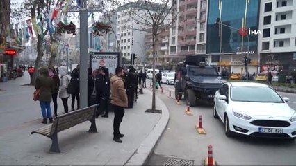 Batman'da İzinsiz Yürüyüşe Müdahale