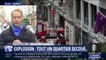 Au lendemain de l'explosion à Paris, les pompiers poursuivent le "nettoyage du quartier", indique Sylvain Maillard (LaRem)
