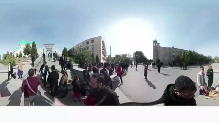 Uzbekistan, Tashkent _ Kukaldash Madrassah _The big mosque_ 4K _ VR 360