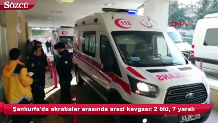 Arazi kavgası kanlı bitti