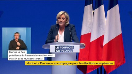 "Gilets jaunes" : "On ne lutte pas contre la désespérance sociale à coups de matraque", affirme Marine Le Pen
