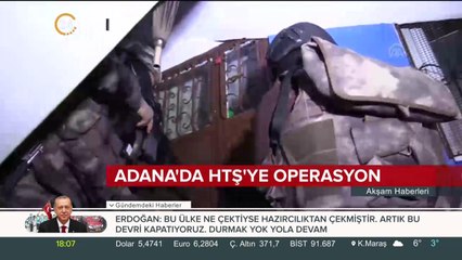 Adana'da HTŞ'ye şafak operasyonu düzenlendi