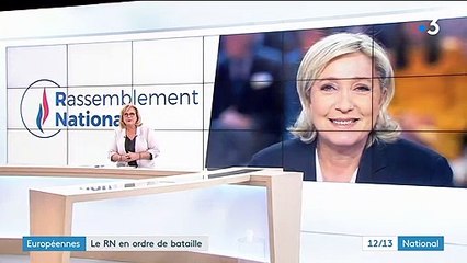 Européennes : Marine Le Pen entre officiellement dans la course