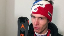Ski alpin : réaction du Vosgien Clément Noël après son premier podium