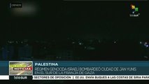 Israel bombardea posiciones de Hamás en la Franja de Gaza