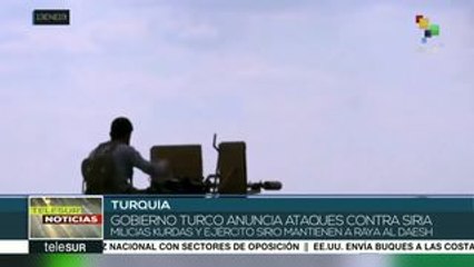 Turquía despliega su ejército en la frontera con Siria