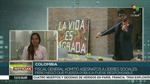 Colombia: se movilizan para exigir cese de violencia contra líderes