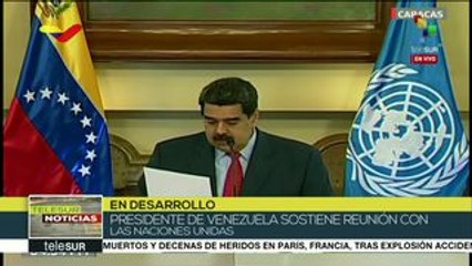 Pdte. Nicolás Maduro comunica compromiso con plan 20/30 de la ONU