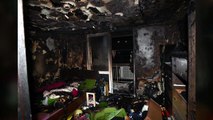 아파트 8층에 불...주민 대피 소동 / YTN