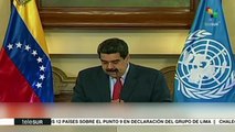 Nicolás Maduro pide ayuda a la ONU para acabar con el bloqueo de EU