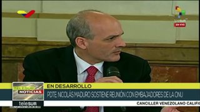 Menéndez: directriz de Pdte. Nicolás Maduro es cumplir con ODS