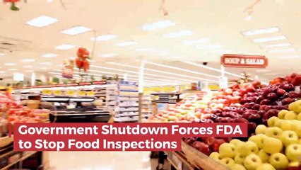 No FDA Food Inspections During Government Shutdown