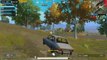 Pubg Mobile Game Searching For Weapons and Riding Car to Win The Chicken Dinner