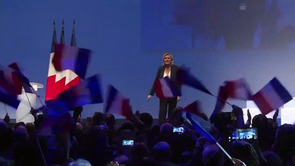 Européennes: objectif pour le RN, "battre Macron"