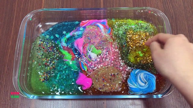 RELAXING SLIME WITH SO MUCH SLIME || MIXING PLAY-DOH AND FLOAM INTO HOMEMADE SLIME