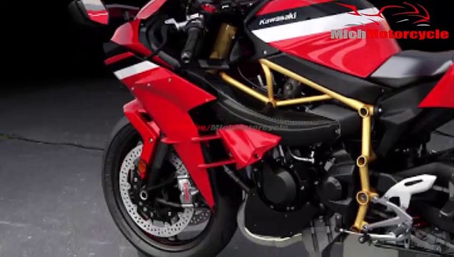 New Kawasaki GPZ-H2 Red 2019 Superbike - First Look | 2019 Kawasaki GPZ-H2 Custom By Dangeruss