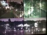 Une caméra de surveillance filme un fantôme dans un parc d'attraction
