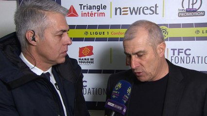 Ligue 1 Conforama - Toulouse / Alain Casanova : "Trop inefficaces dans les deux surfaces"