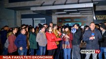 Report Tv - Ngujimi/Studentët vijojnë bojkotin, nuk tëhiqen pa u plotësuar kërkesat