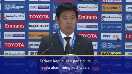 Kedua pelatih - Morisayu dan Verbeek, puas dengan kepemimpinan wasit