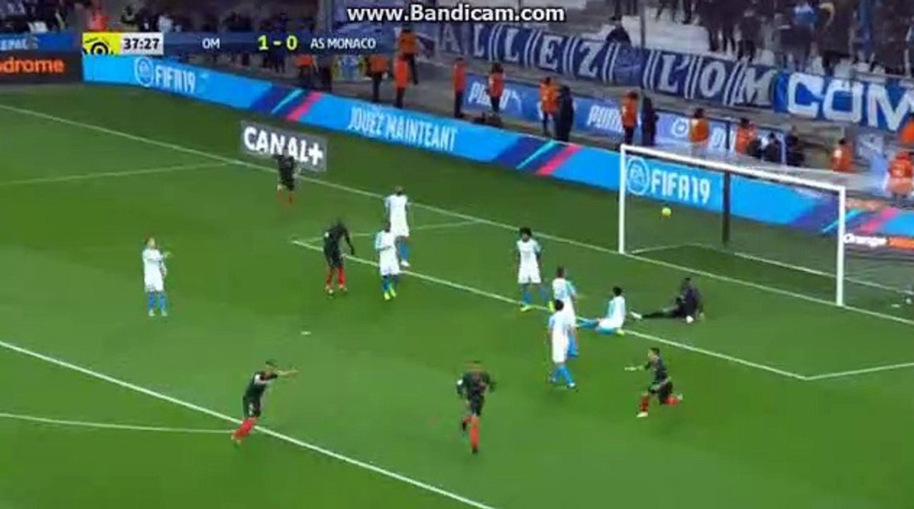 66     Y.Tielemans  Marseille 1 - 1  Monaco 01/13/2019
