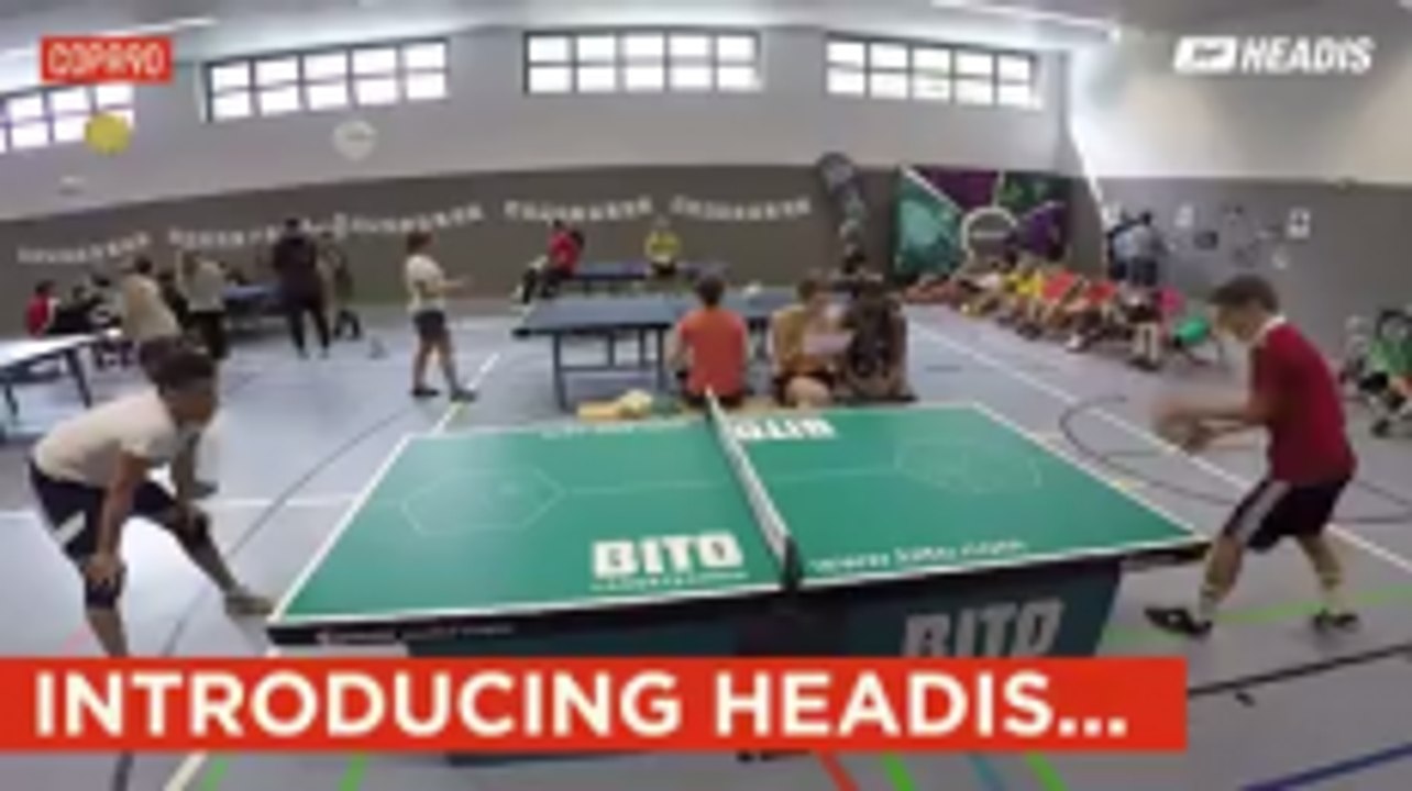 Simple game played on a tennis table similar to...