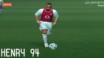 Arsenal's FIFA 2004 team was insane