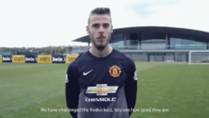 Football Challenge between Manchester united players vs Freekickerz team