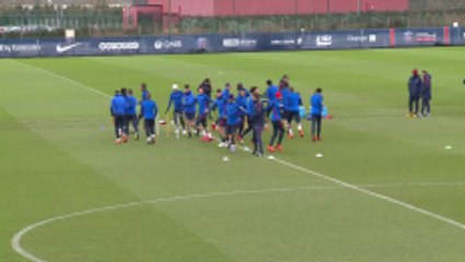 PSG train ahead of second leg of UEFA Champions League tie with Real Madrid
