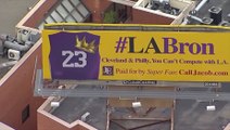 Lakers superfan puts up billboards to court LeBron James