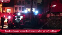 İstanbul’da üç gecekondu alev alev yandı