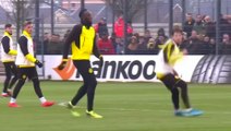 Sprint king Bolt on target in Borussia Dortmund training