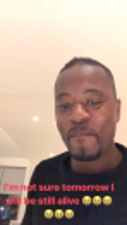 Patrice Evra Joking with his friend
