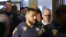 MMA fighter McGregor silent while leaving court after assault charges