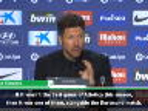FOOTBALL: La Liga: Simeone hails the best performance of the season