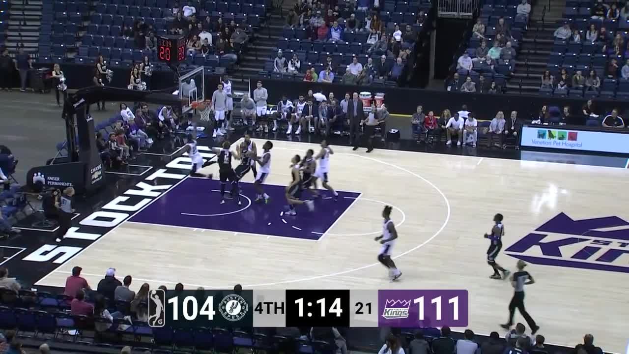 Lonnie Walker IV (20 points) Highlights vs. Stockton Kings