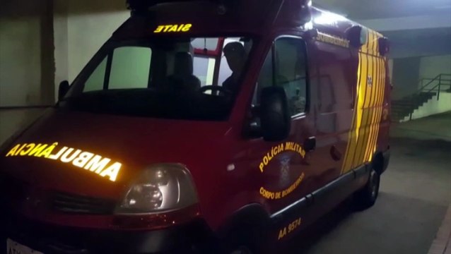 Homem que caiu de bicicleta é levado à UPA Tancredo Neves