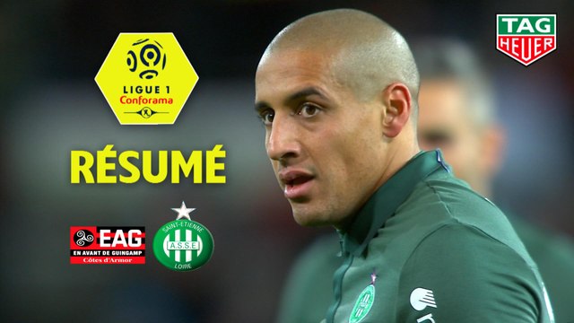 EA Guingamp - AS Saint-Etienne (0-1) - Résumé - (EAG-ASSE) / 2018-19