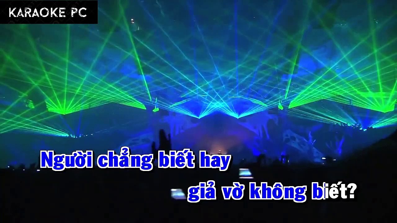 Karaoke Dẫu Anh Không Nhìn Thấy Remix - Châu Khải Phong