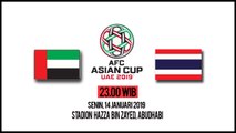 Jadwal Pertandingan Piala Asia 2019 Uni Emirat Arab Vs Thailand, Senin Pukul 23.00 WIB