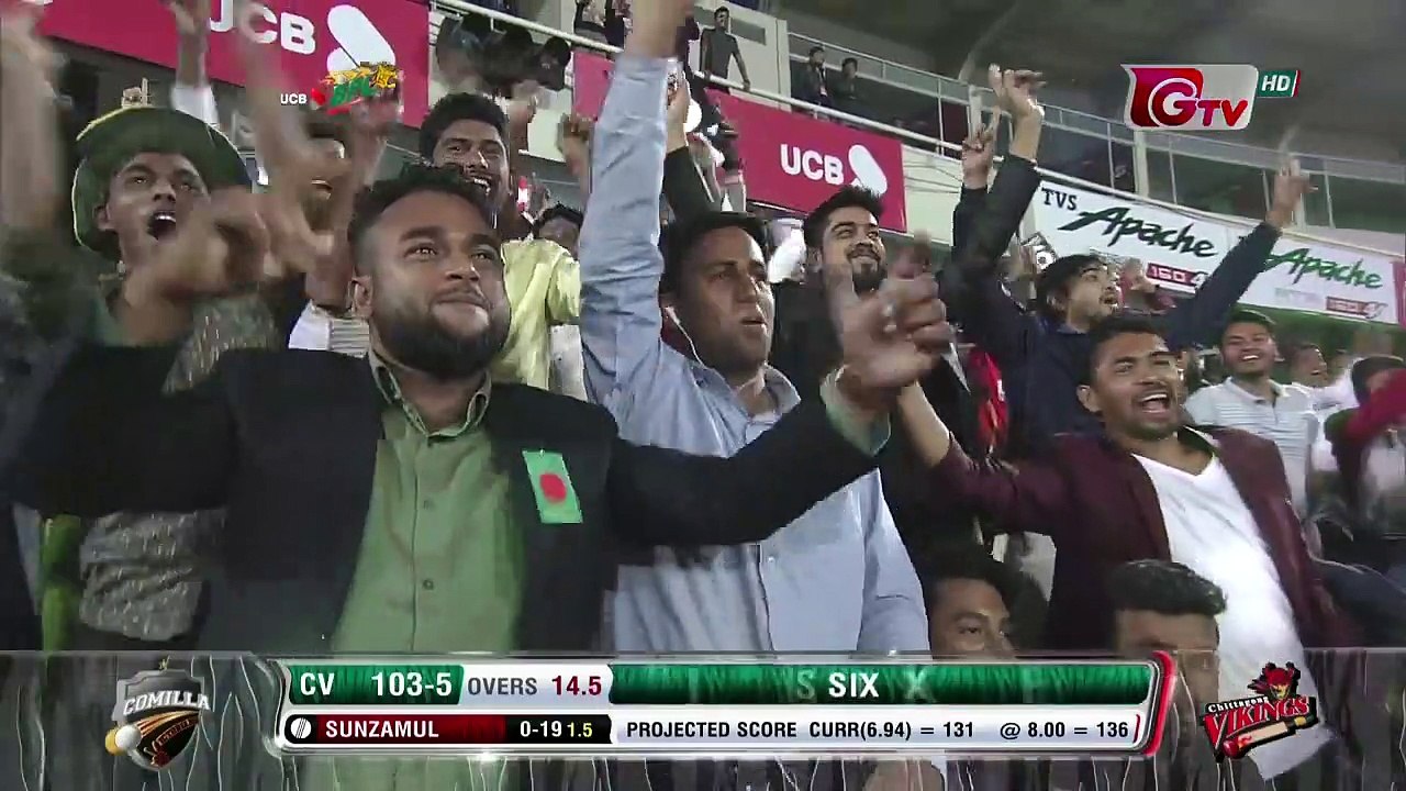 Thisara Perera's 74 Run's Against Chittagong Vikings __ 14th Match __ Edition 6 __ BPL 2019 ( 720 X 1280 )