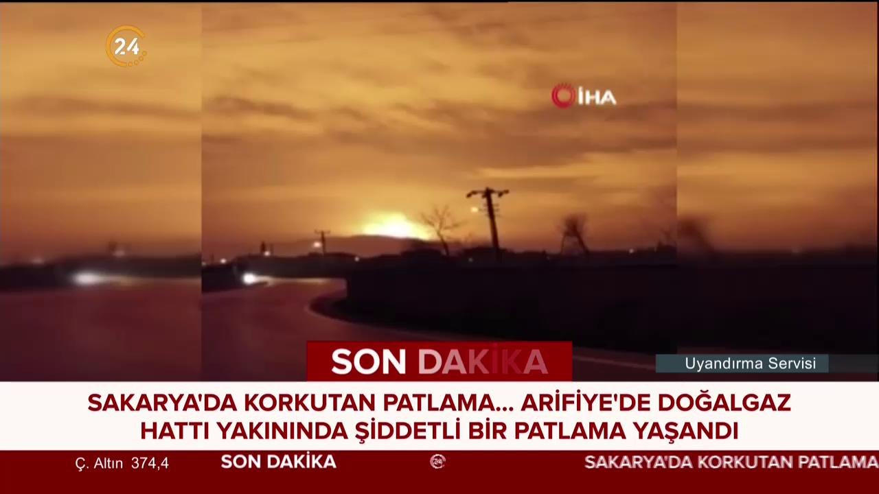 Sakarya'da patlama