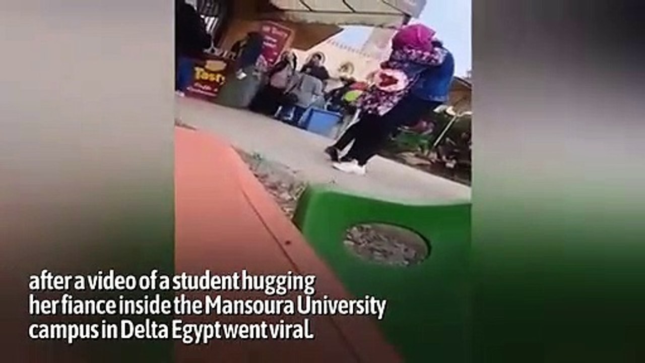 Student expelled for hugging her fiance in Egypt